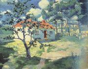 Kasimir Sergeevich Malevich Apple Blossoms (nn02) oil painting